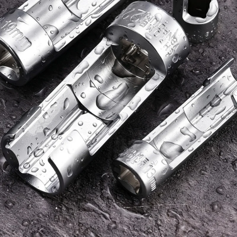 10-22mm Offener Steckschlüsselsatz, Werkzeug zum Entfernen von Kraftstoffeinspritzrohr-Flanschmuttern, Sechskant-Set für Auto- und Motorradreparaturen – Detail 5