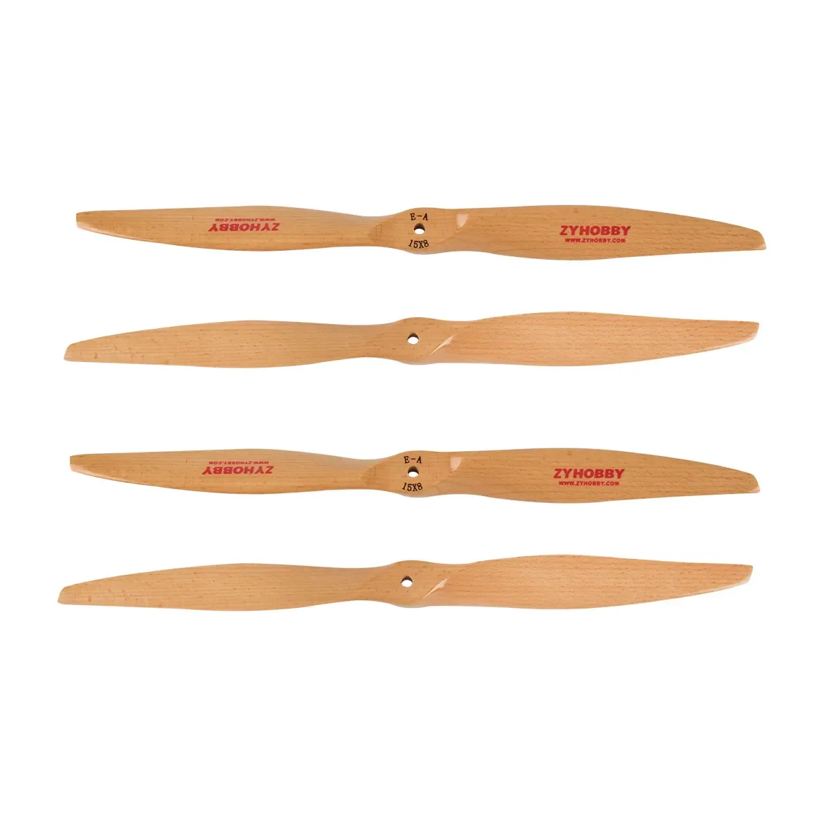 1Pc  CW Wooden Propeller Beechwood Prop For Electric RC Aircraft 15X8 16X8 17x10