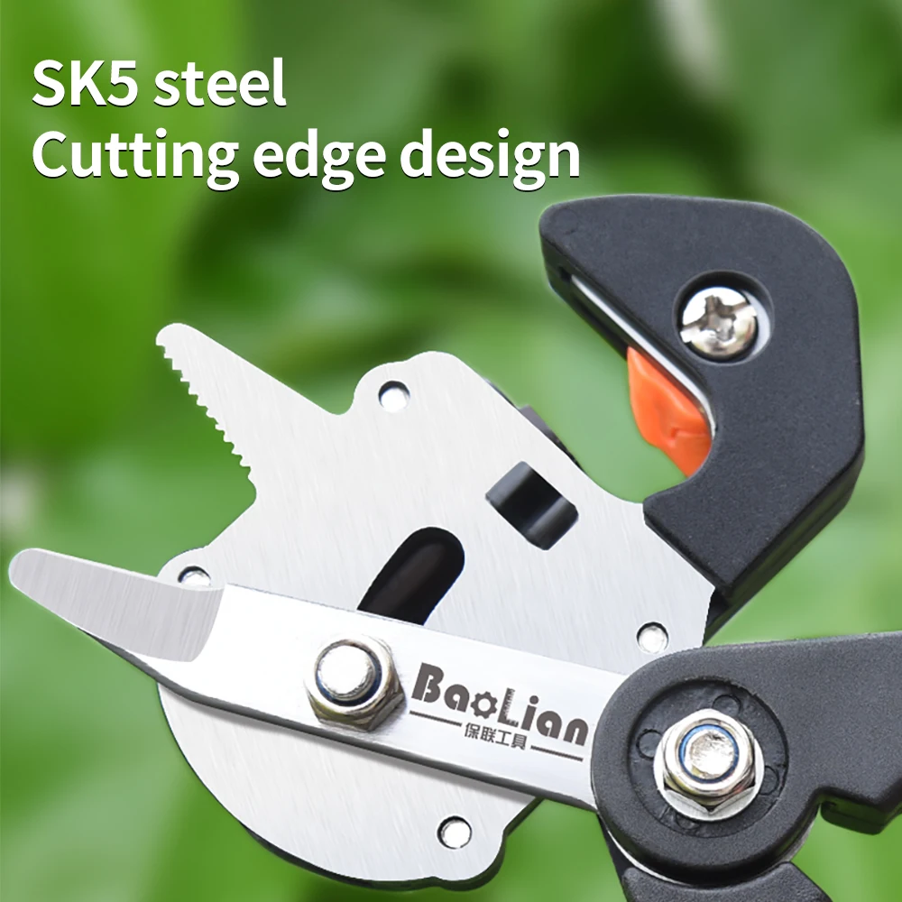 Grafting Pruner Multi-function 2-in-1 Garden Grafting Tool Fruit Tree Grafting Scissors Pruning Tool Kit