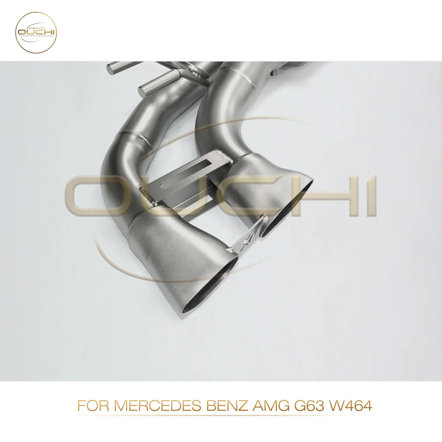 OUCHI Прямые продажи с фабрики из нержавеющей стали, производительность выхлопной системы Catback для автомобиля Mercedes Benz AMG G63 W464 с клапаном 🛠