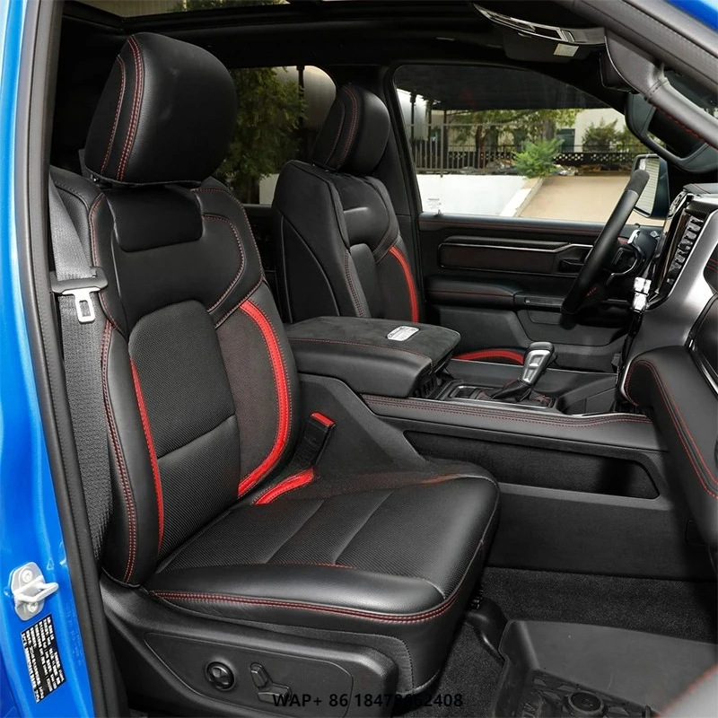 

Personalized Luxury Sports Design Customized Special Car Interior Leather Nappa Seat Cover Suitable for RAM Truck Seat Cover