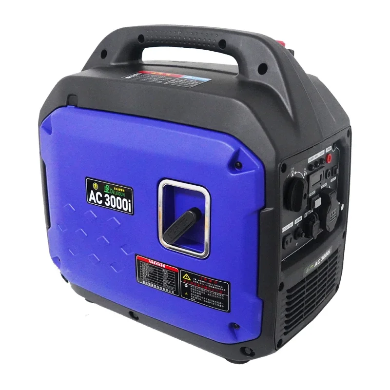 2000w Gasoline generator 1800W household small quiet 220V RV outdoor camping portable inverter generator