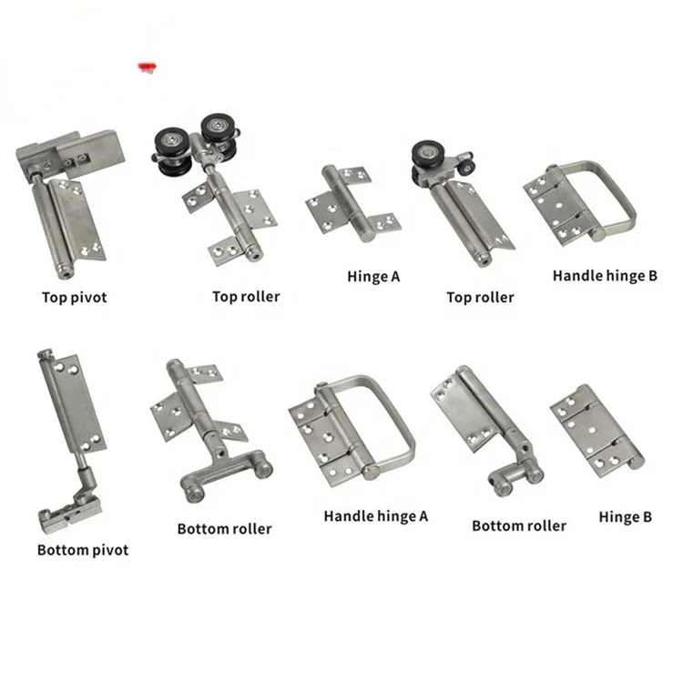 Stainless Steel Folding Door Hinge for Wood Partitions