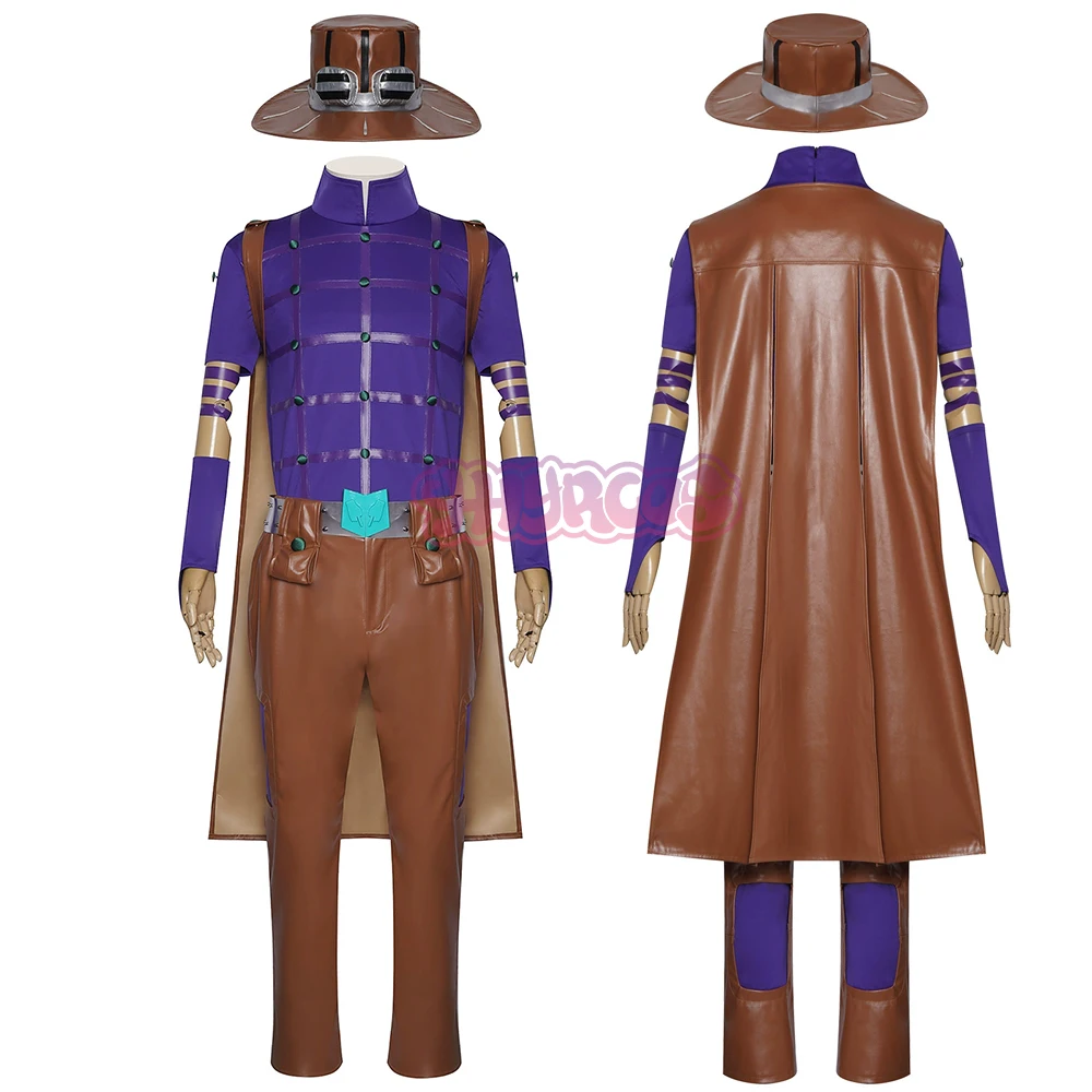 

Anime JJulius CCaesar Zeppeli Cosplay Anime Gyro Costume Hat Carnival Halloween Comic Animation Party Clothing Accessories