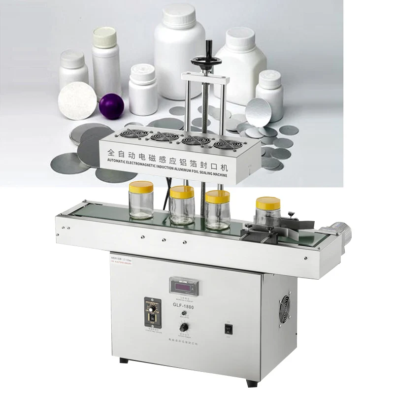 سطح المكتب الألومنيوم احباط آلة الختم الساخن زجاجة بلاستيكية آلة ختم رقائق الألومنيوم