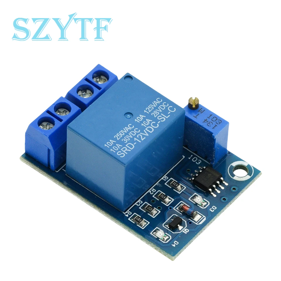 12V Battery Undervoltage Protection Module with Auto Cut-Off & Recovery, DC Low Voltage Disconnect Switch for Solar/UPS