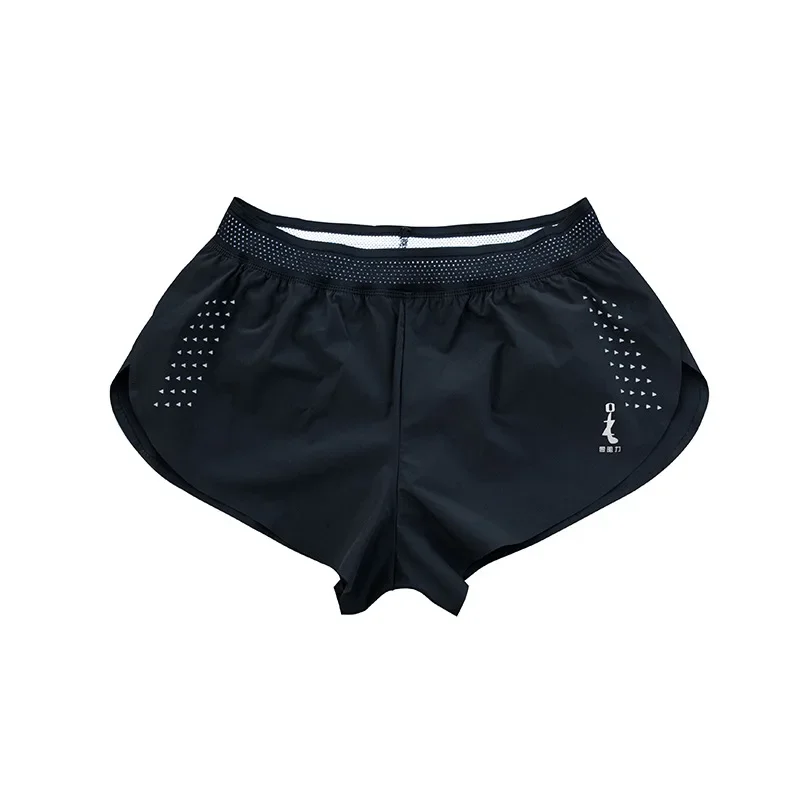 Sport Shorts Man Marathon Shorts with Inner Pocket  Long Distance Running Sport Pants Track Field Tights