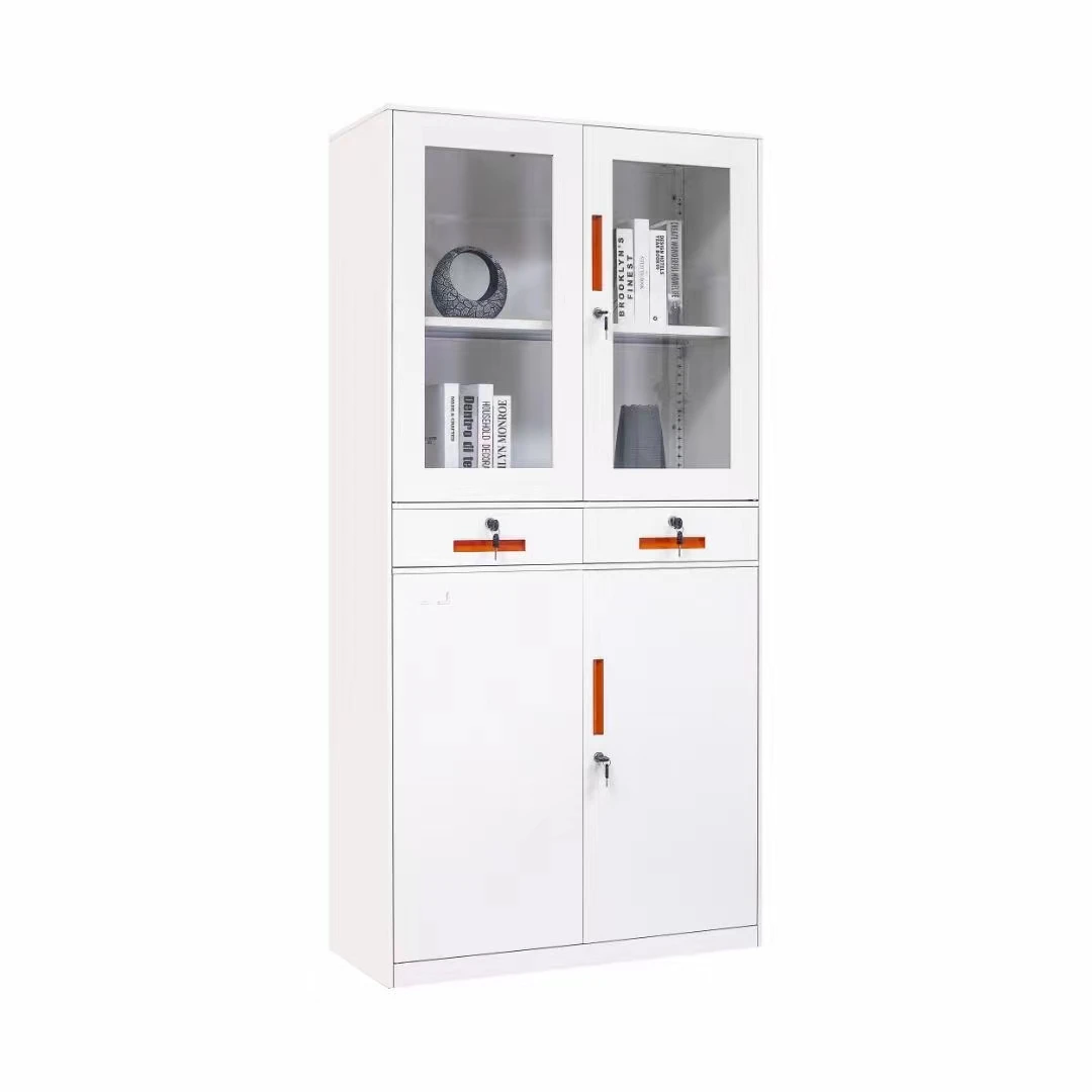 Wholesale Multi-Tier Steel Filing Cabinet - Adjustable Shelves & Secure Locks for Global Office Furniture Suppliers