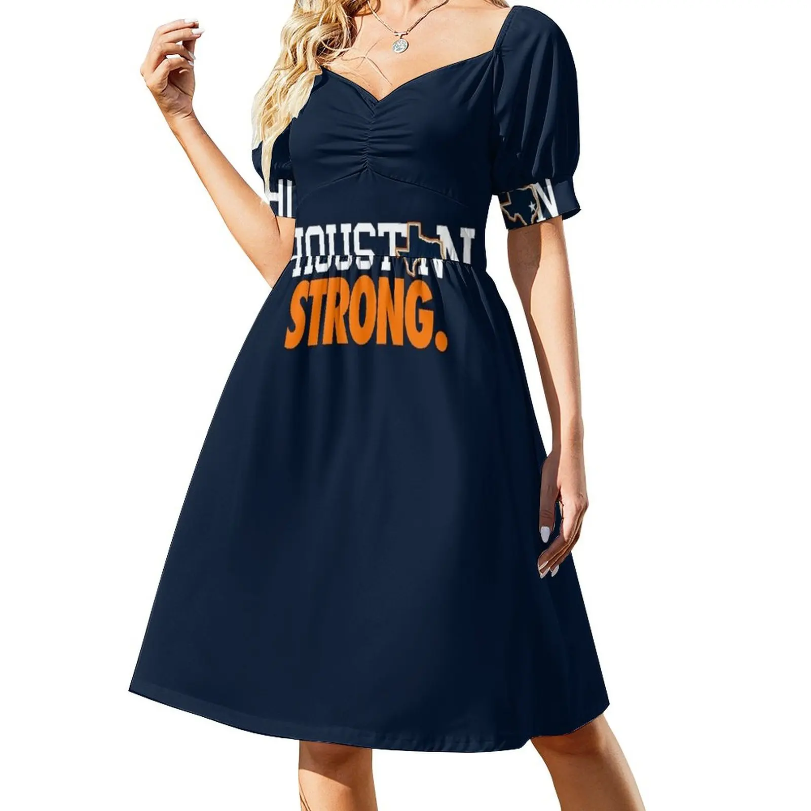 

HOUSTON STRONG. Sleeveless Dress dresses for woman women dress summer dress for women 2023