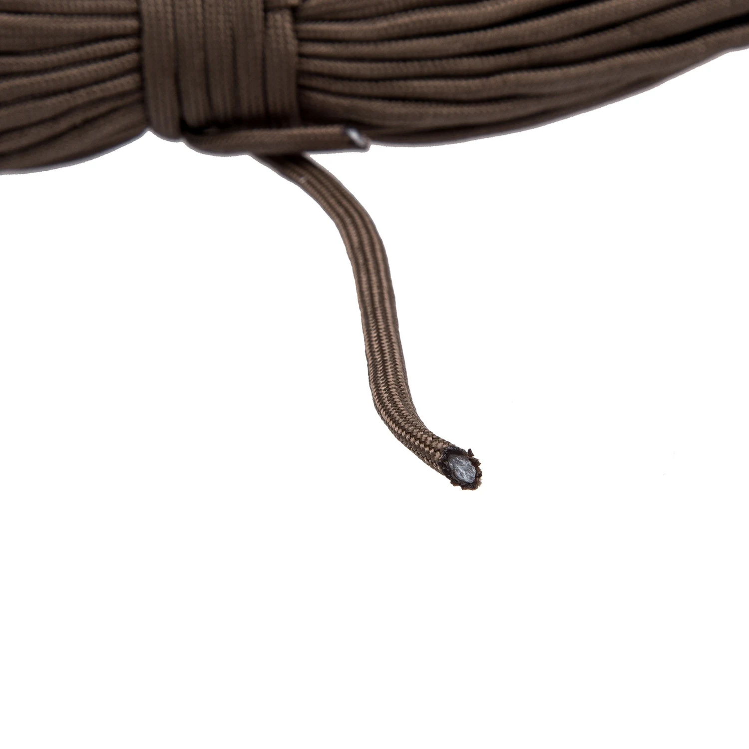 Corda de Sobrevivência Paracord AA14 100ft 550 - Marrom