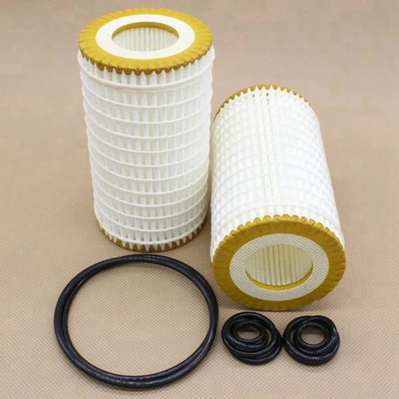 10Pcs Oil Filter Filter Elements For Mercedes Benz CLK430 CLK500 CLS55 CLS500 E320 E350 E430 Spare Parts 0001802609 0001803109