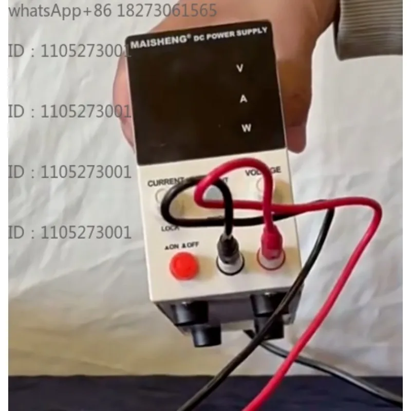 1pcs Portable Adjustable DC Regulated Power Supply, High Precision Power Unit For Equipment Repair And Testing