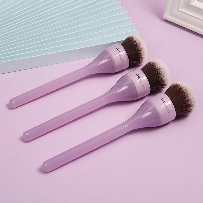 Pinceau de maquillage en résine pour fard à joues, outils de beauté pour le visage