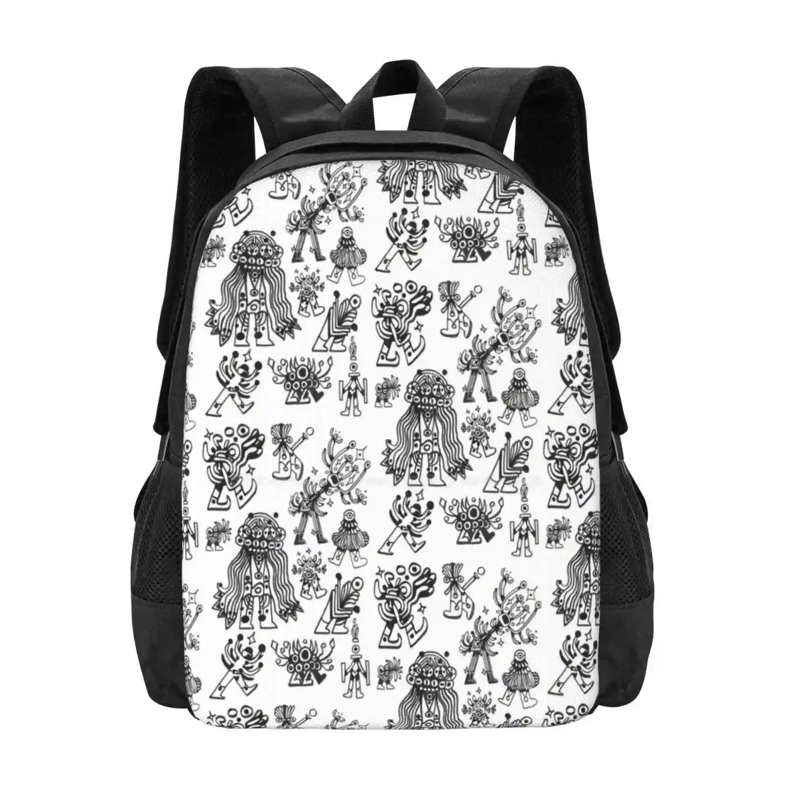 

Monsters A1 Hot Sale Schoolbag Backpack Fashion Bags Monster Weird Funny