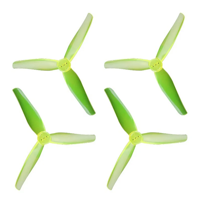 B03B-T3.5X2.5X3-2MM 3-Blades المروحة PC FPV المروحة CW CCW لآلة مسواك 3.5 بوصة طائرة بدون طيار FPV #4