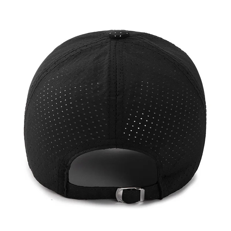 Unisex Breathable Baseball Cap Summer Trucker Hat Outdoor Sports Running Cap Quick drying Material
