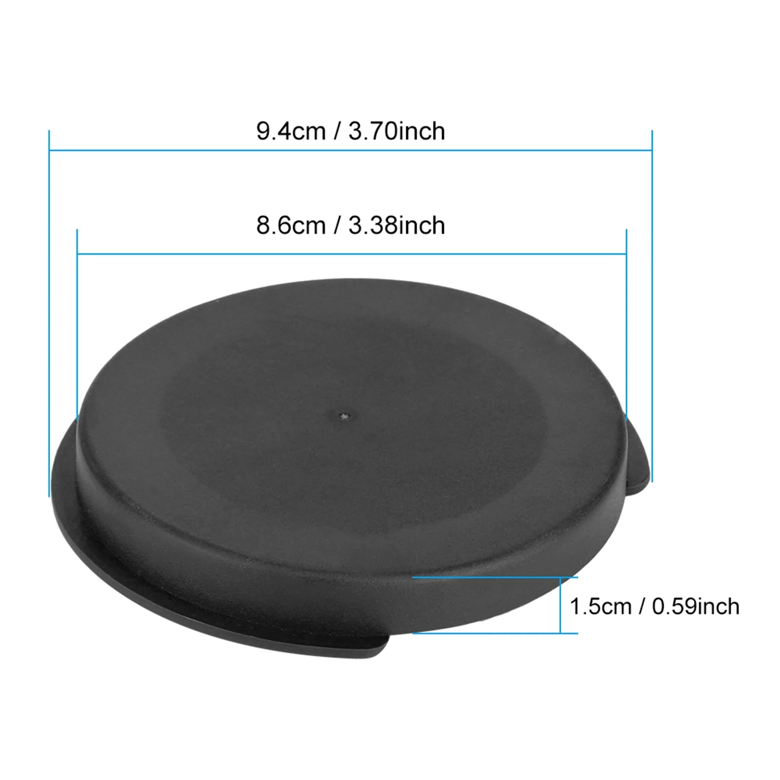 86mm Guitar Soundhole Feedback Buffer Cover Palstic Musical Instruments Accessory