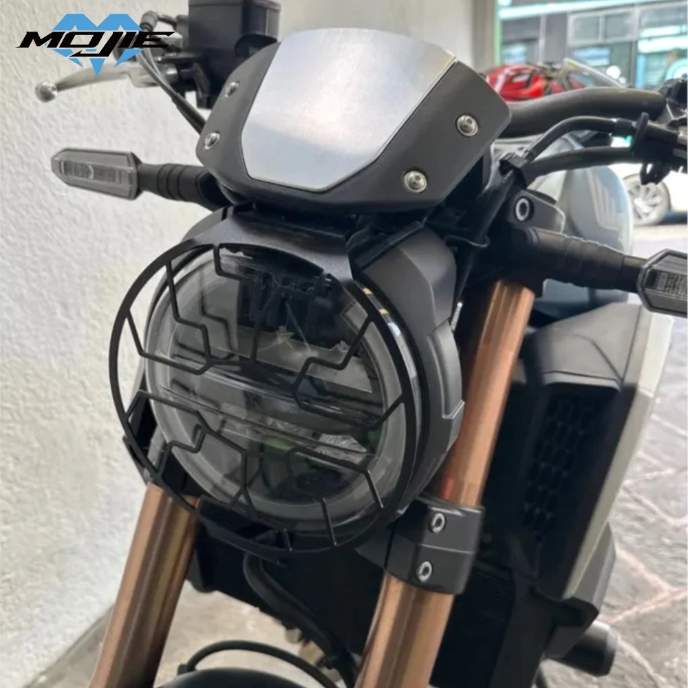 

CB650R Motorcycle Headlight Protector Cover Grill Grille Lamp Light Protector FOR HONDA CB 650R 2018-2019-2020-2021-2022-2023