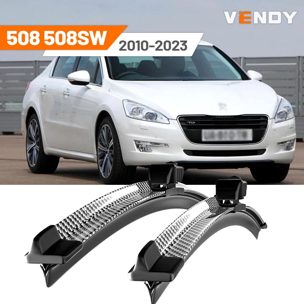 Für Peugeot 508 508SW 2010-2023 2011 2012 2014 2017 2018 2019 2020 2021 2 Stück Frontscheibenwischerblätter Scheibenwischer