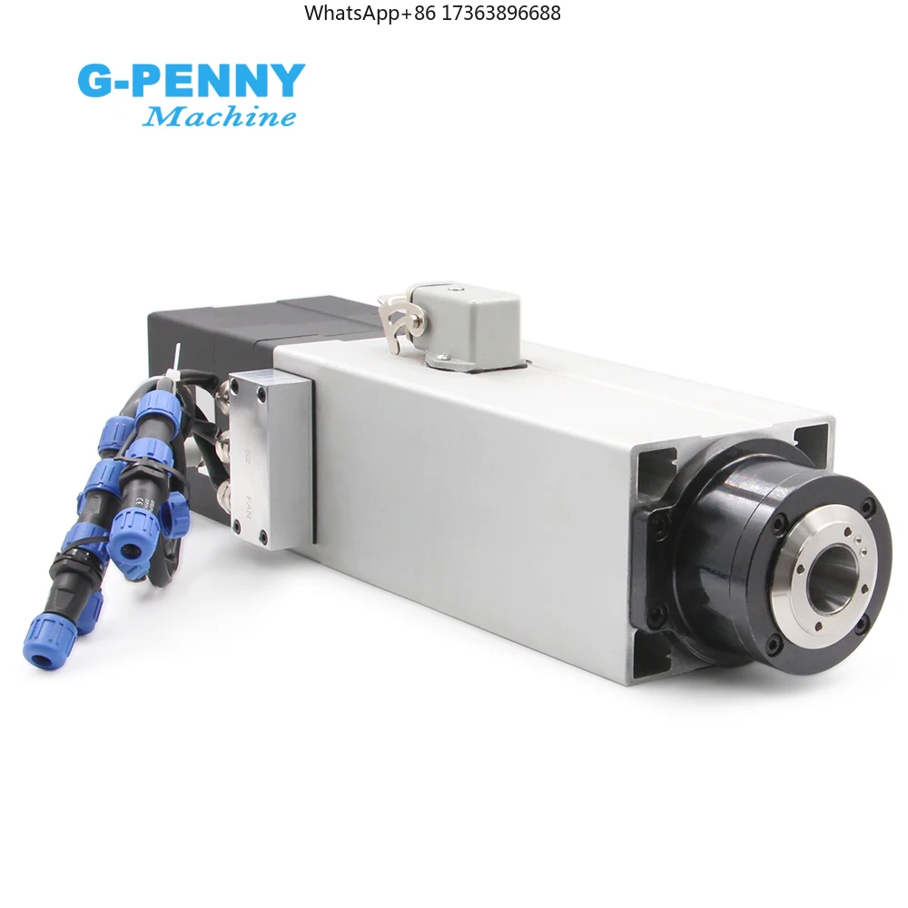 

Шпиндель G-Penny 2.2кВт ISO20 ATC с автоматической сменой инструмента, 220В, воздушное охлаждение, замена для 2.2кВт ATC GDZ, для деревообработки