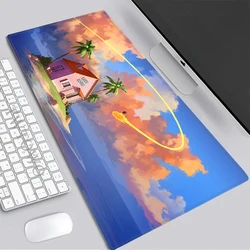 Anime Balls Goku D-Dragons Mousepad HD-Druck Computer Gamer Locking Edge Rutschfestes Mauspad XXL90x40cm Tastatur PC Schreibtischunterlage