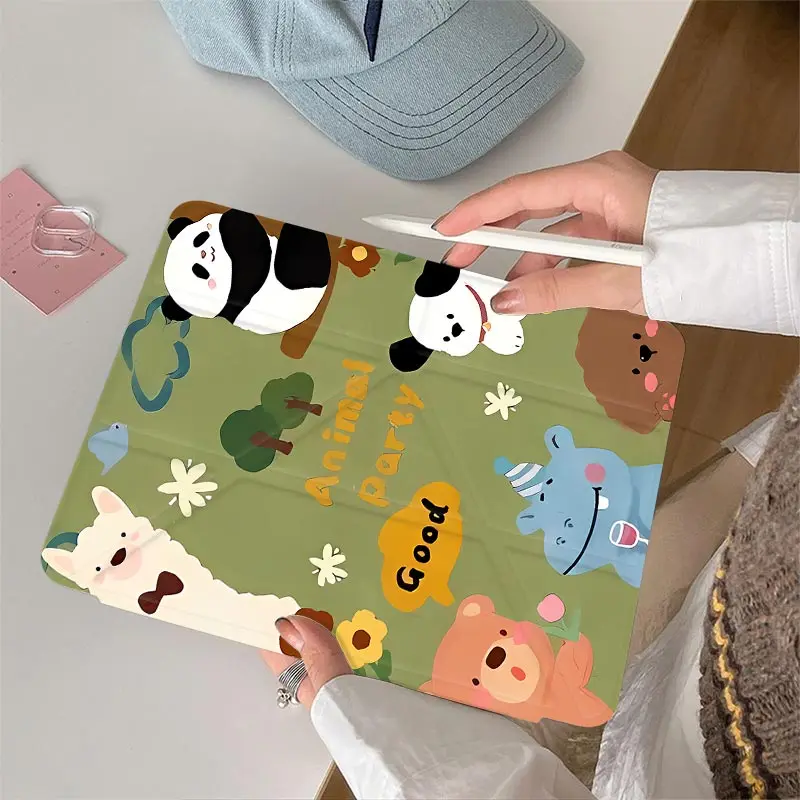 Anti-Bending 3+Y Fold Case For OPPO PAD Air2 11.4 OnePlus PAD2 12.1 OPPO PAD 2/3 11.6 PAD5/6 12.1 OPPO PAD Air 5 12.1