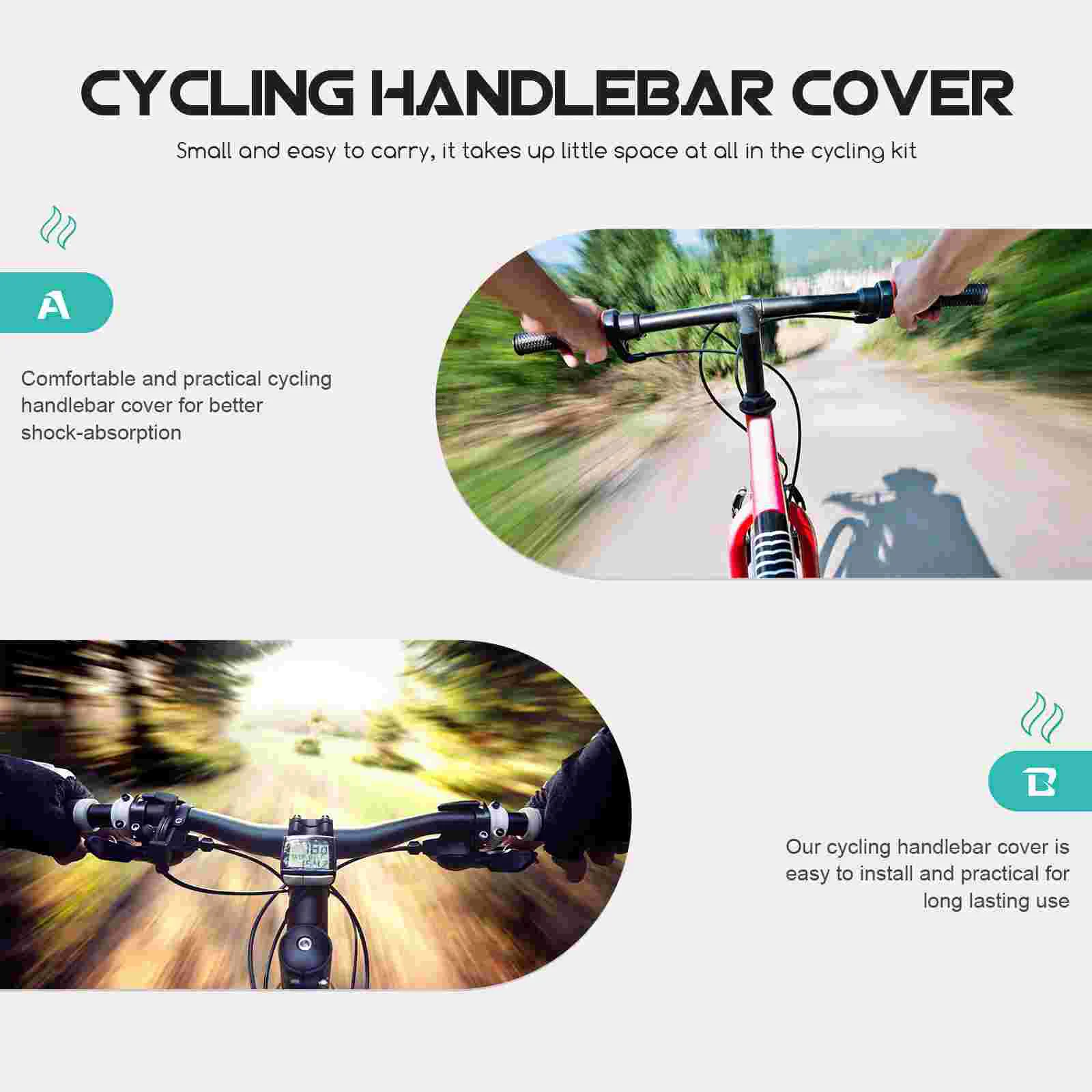 Bicycle Grip Kid Bike Practical Road Cycling Grips Protective Cover Handle Tpr Child Handlebar