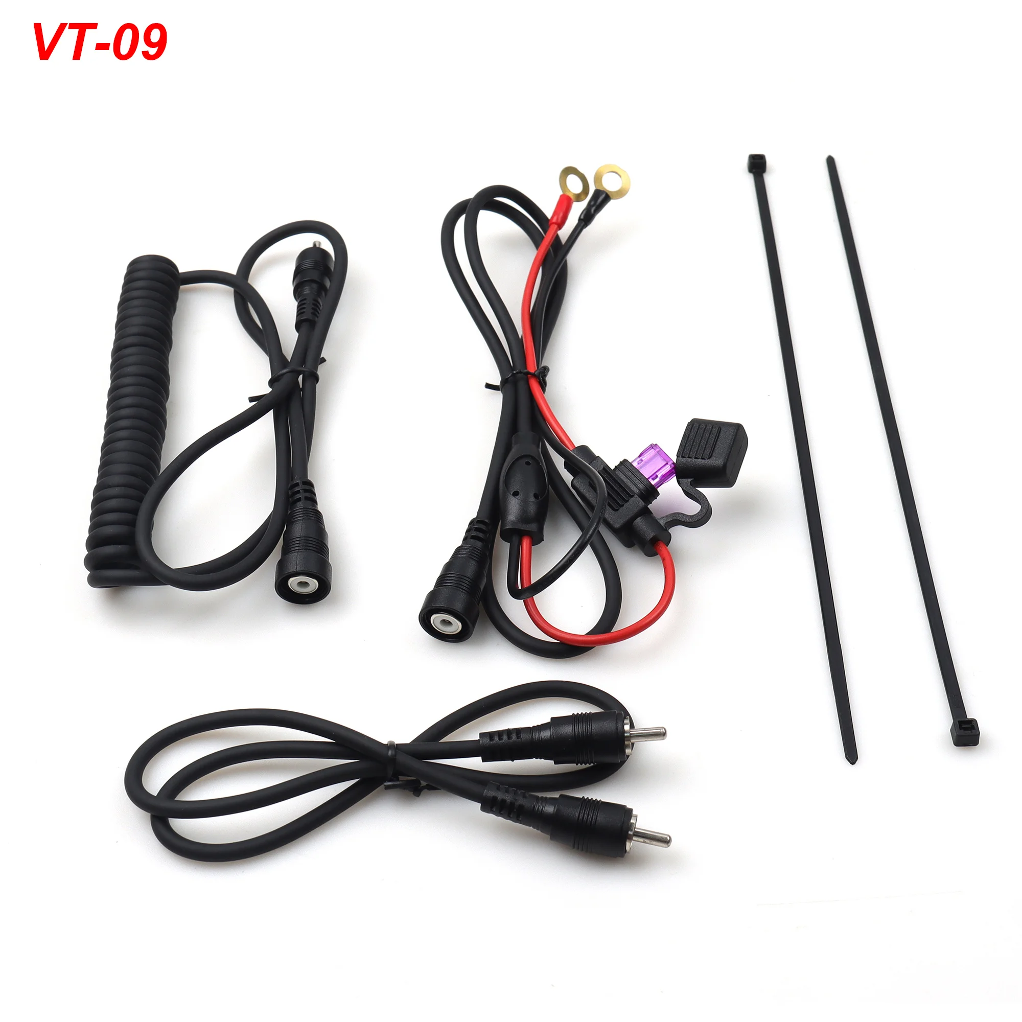 RCA cable for WINTER Helmet heating film anti-fog visor Heated Shield Cord for brands of helmets which utilize RCA type connecto