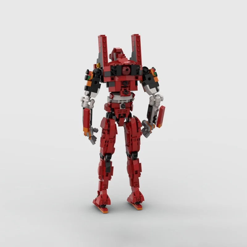 862 قطعة MOC إيفا وحدة قاعدة البيانات مجموعات نموذج اللبنات العمارة تجميع هدية الكريسماس فكرة لعبة الطوب عيد ميلاد الاطفال #4