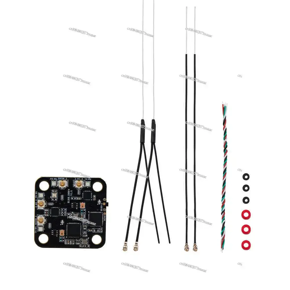 DBR4 Dual Frequency Dual Channel Gemini Elrs Receiver for Long Voyage FPV Crossing Drone Model Aircraft