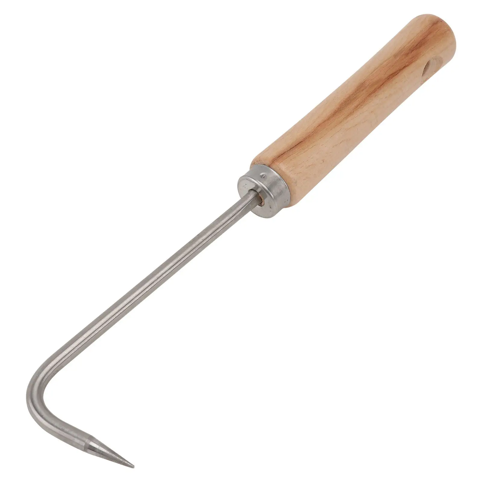 Metal Wooden Garden Weeding Tool Root Remover Tool For For Balcony Garden Manual Weeder Manganese Steel Handle