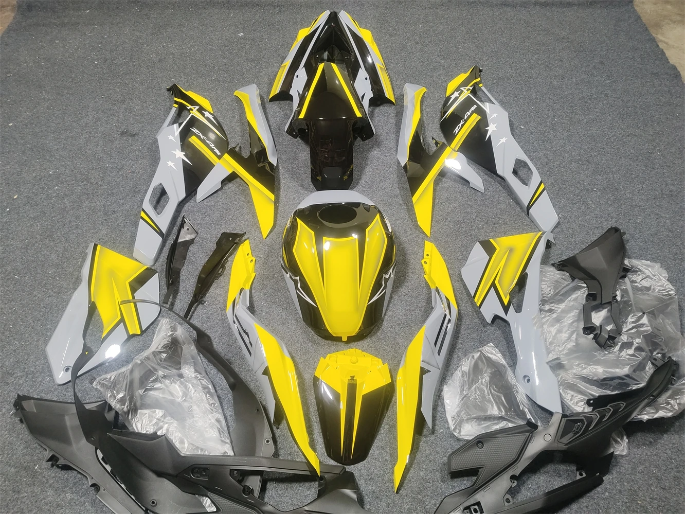 NEW ABS Motorcycle Injection mold Fairings Kit Fit For KAWASAKI ZX-4R zx4r ZX-4RR 2023 2024 23 24 Bodywork full fairing kit zxmt