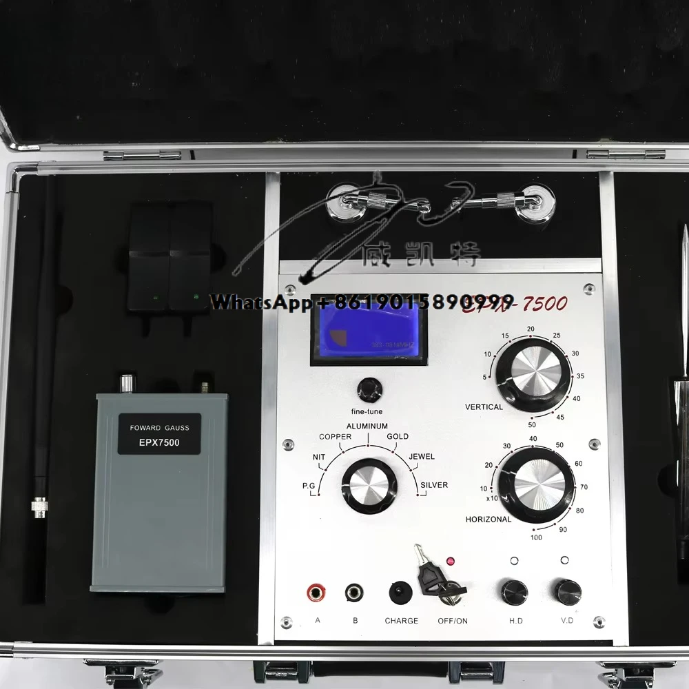 

EPX7500 Underground Metal Detector for Long Range Product External Battery Port
