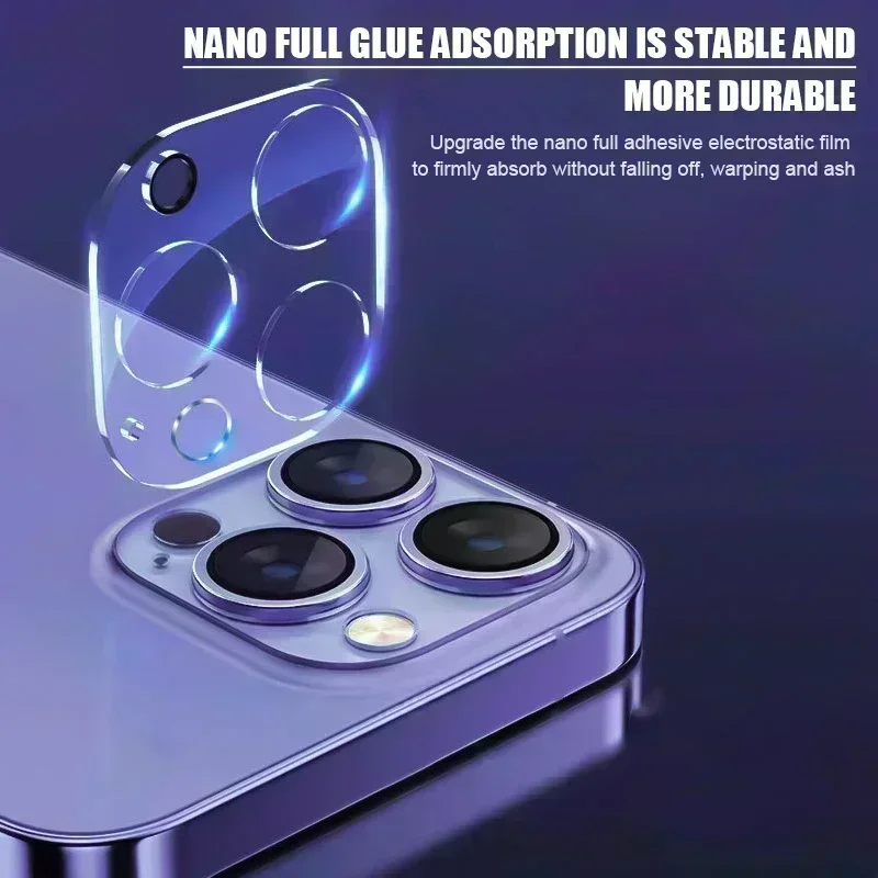 6IN1 Tempered Glass For iPhone 14 15 13 12 11 Pro Max SE 2020 Camera Screen Protector For iPhone 15 14 Plus 13 12 Mini Len glass image 4