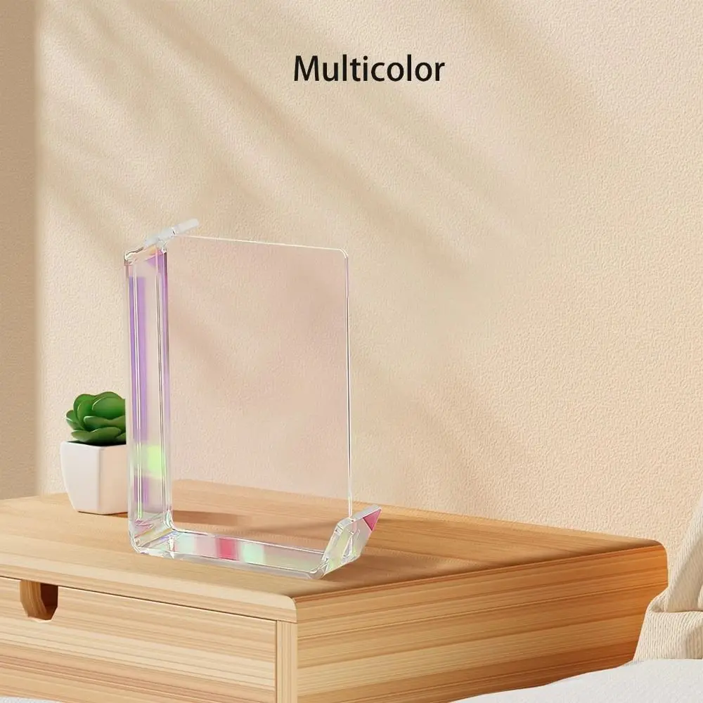 NEW Acrylic Picture Frame L Shape Transparent Photo Frame 6inch Herbarium Display Table Ornaments