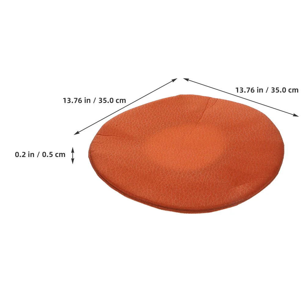 Ronde stoelbeschermer Rekbare stoffen krukhoes voor eetkamer Bar Verfraai zitkussen Gewatteerd Comfortabel