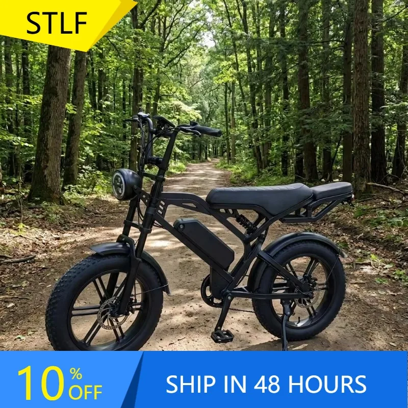 BR Hot Sale Off-road Mountain Ebike 500W 45km/h 60km Long Range Factory Direct Sale SKD Delivery For Adults Mountain Bike