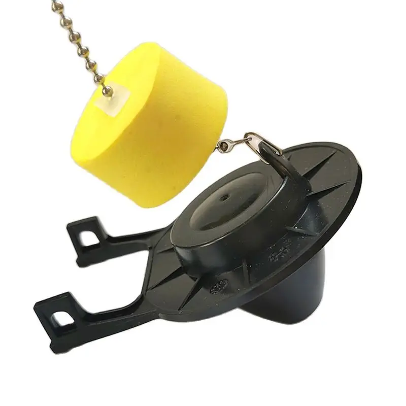 Universal Toilet Flapper and Chain with Float for 2 Inch Flush Valves, Water Saving Long Life Toilet Flapper, Easy to Install