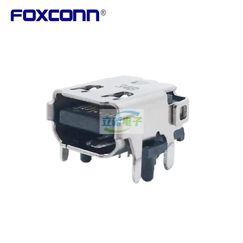 Foxconn 3VM11207-D730-7H Mini DP 19PIN Assento Feminino Conector Original de Fábrica