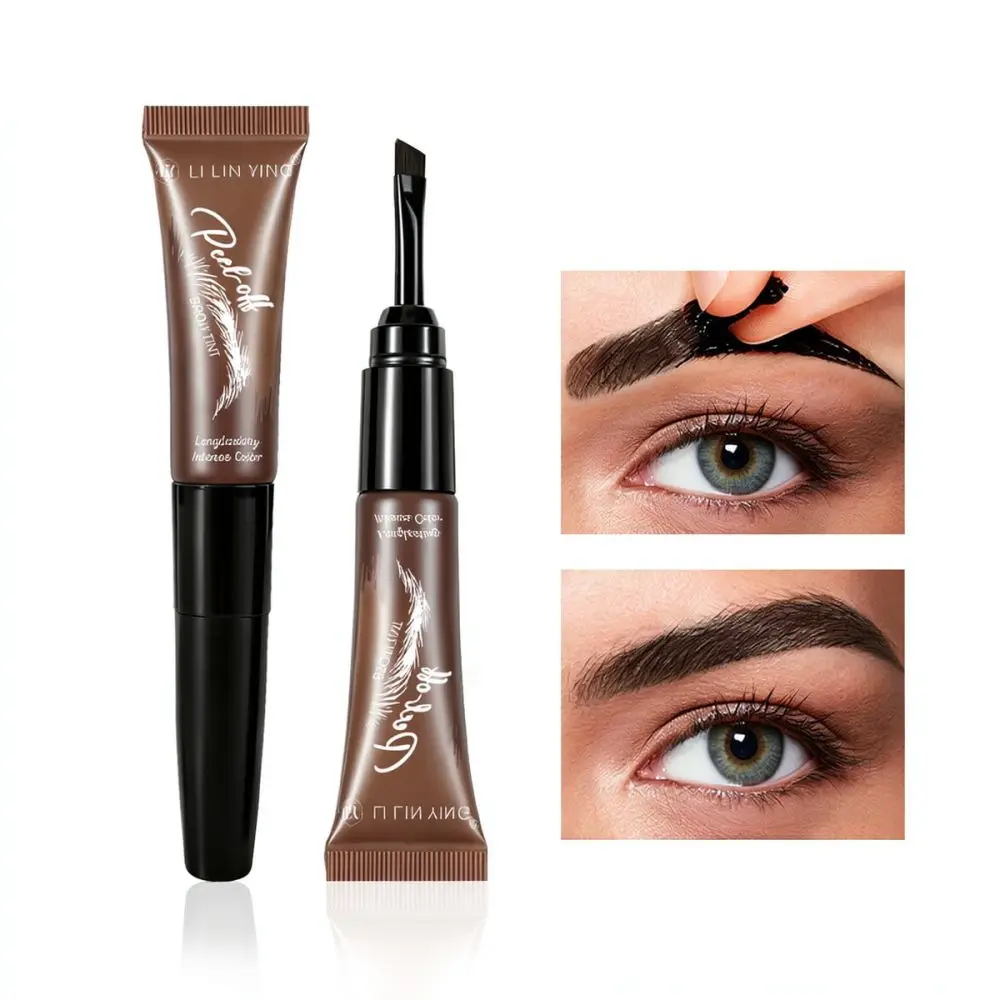 Peel Off Brow Tint For LILINYING Waterproof Eyebrow Gel Dye Cream Long Lasting Natural Makeup Enhancer Shaping Tool