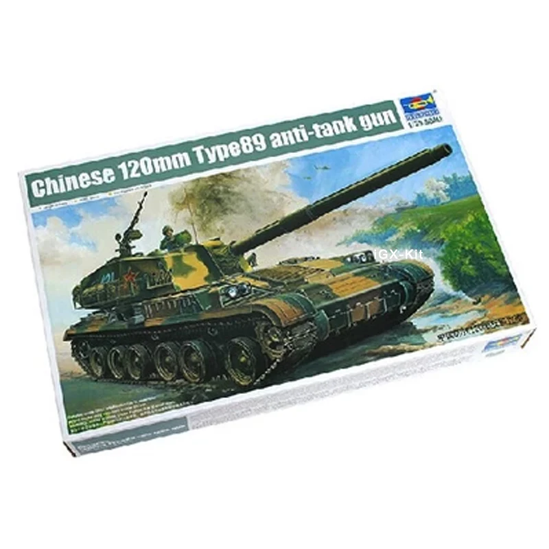 

Trumpeter 00306 1/35 CHN PTZ 89 Tank Destroyer Self Propelled Anti Tank Gun Toy Craft Plastic Assembly Building Model Kit