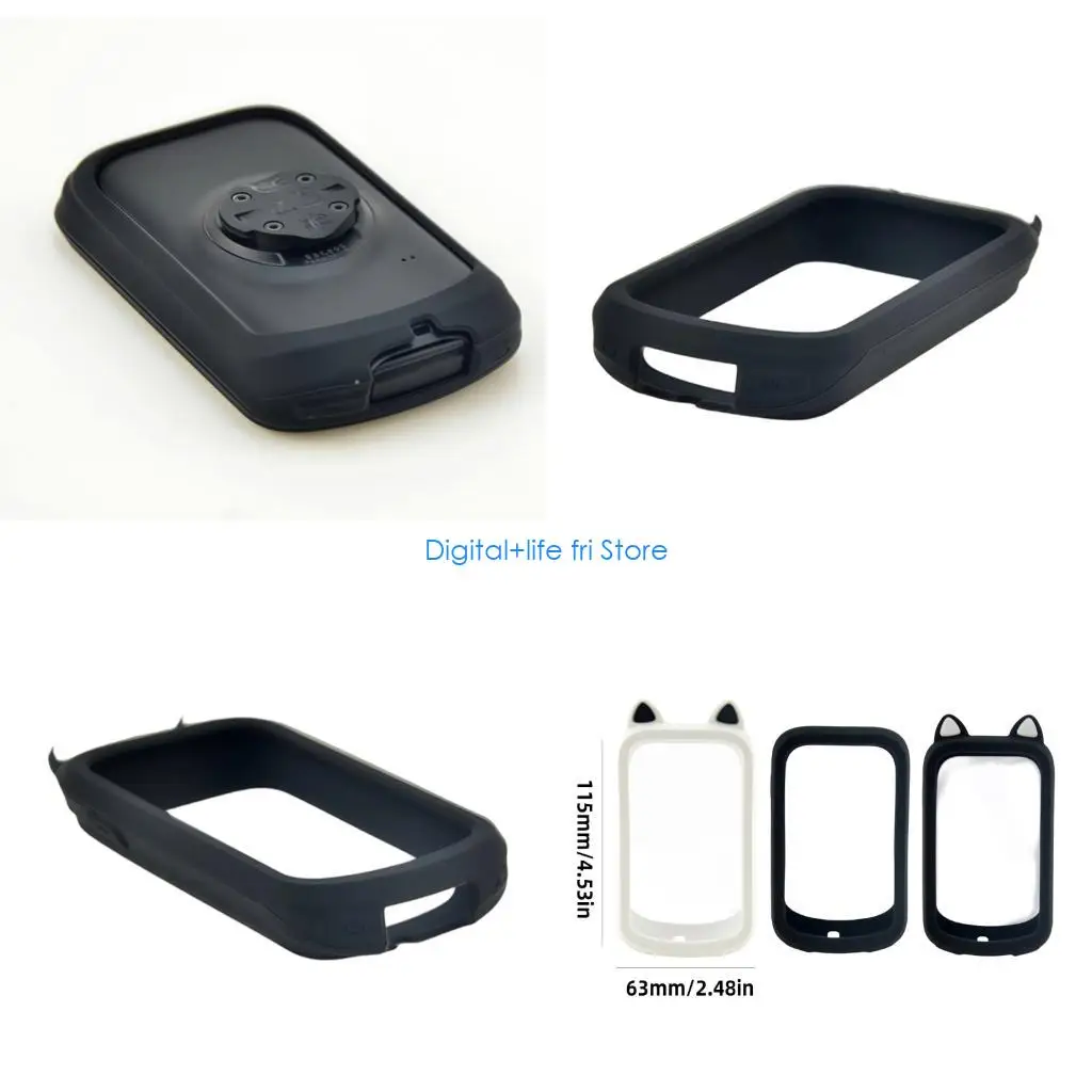 E06D Precisions Fit Bike Computer Case With Antislip Grip And Full Protections Case for BSC500 Devcie