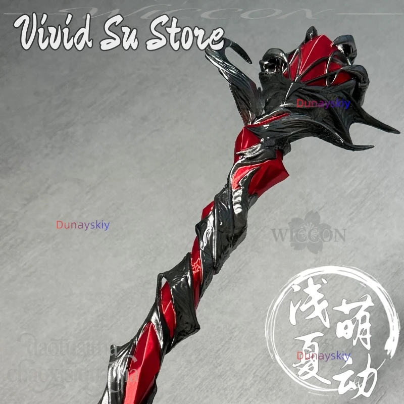 

Sylus Silverwing Fiend Vintage Luxurious Goth Staff 3D Polylactic Acid Props Accessories Cosplay Anime Game Love And Deepspace