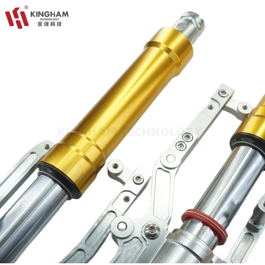 KINGHAM Rebound Adjustable Front Shock Absorber For FORZA Motorcycle Suspension Aluminum Other Motorcycle Accessories OEM ODM