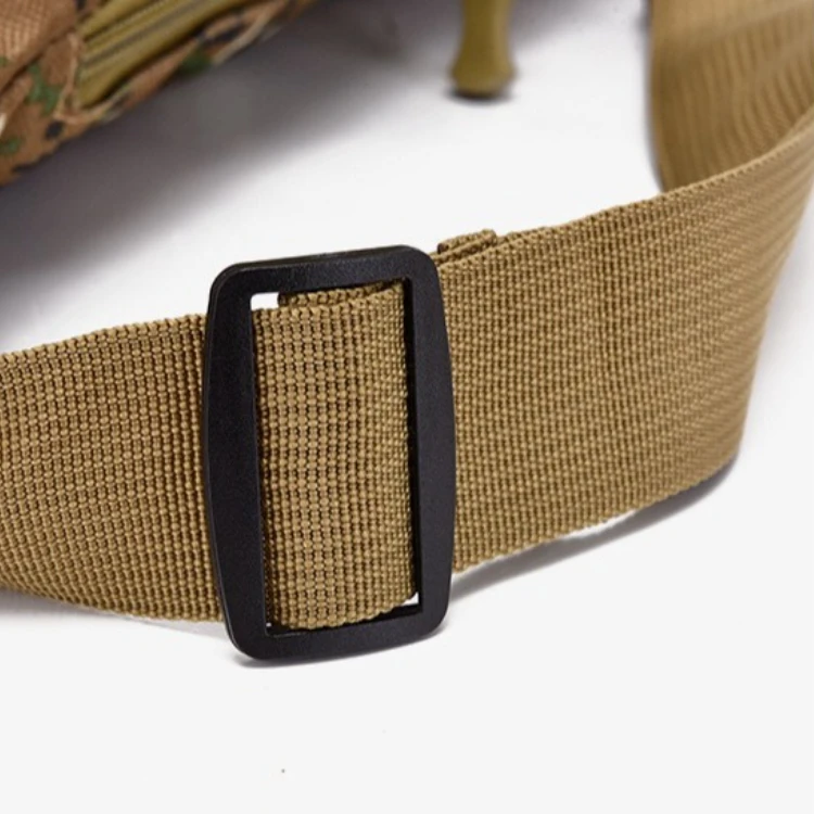 Neue Vier-Reißverschluss-Mehrschicht-Herren-Gürteltasche Outdoor Freizeit Sport Damen Brusttasche Reise Handy-Geldbörse – Detail 17