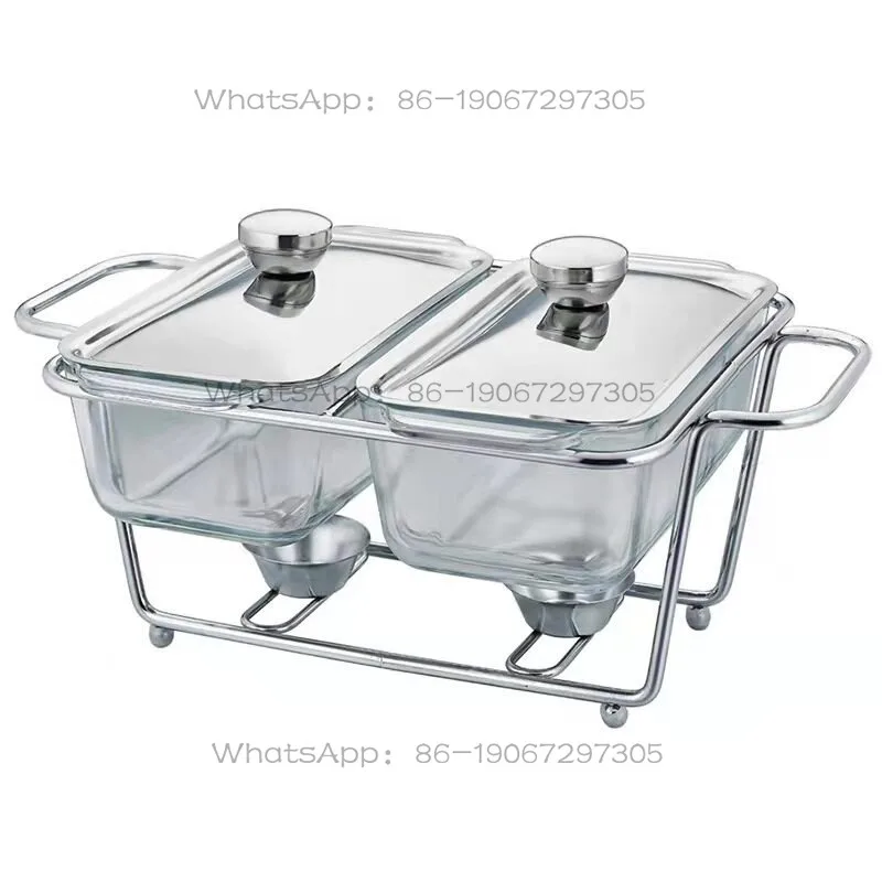 

Alcohol wax furnace Hotel dry pot Fish stove Household heating holding pot Glass buffet stove