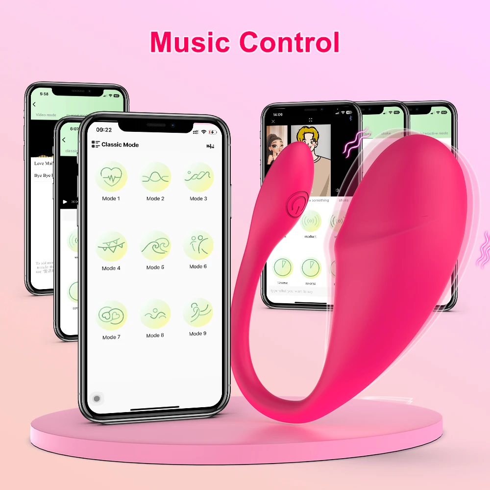 MOVAVA-consolador de Punto G para mujer, vibrador con Bluetooth, aplicación de Control remoto, huevo vibrador, clítoris, bragas vibradoras