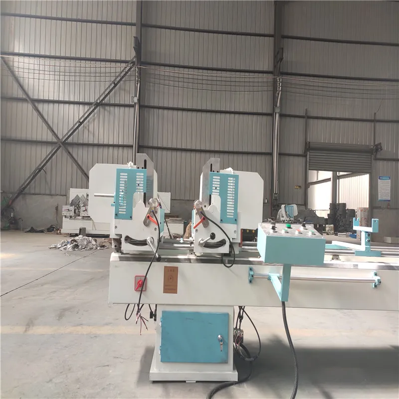 400mm Double Head Cutting Saw Machine for Pvc Window Profile Making