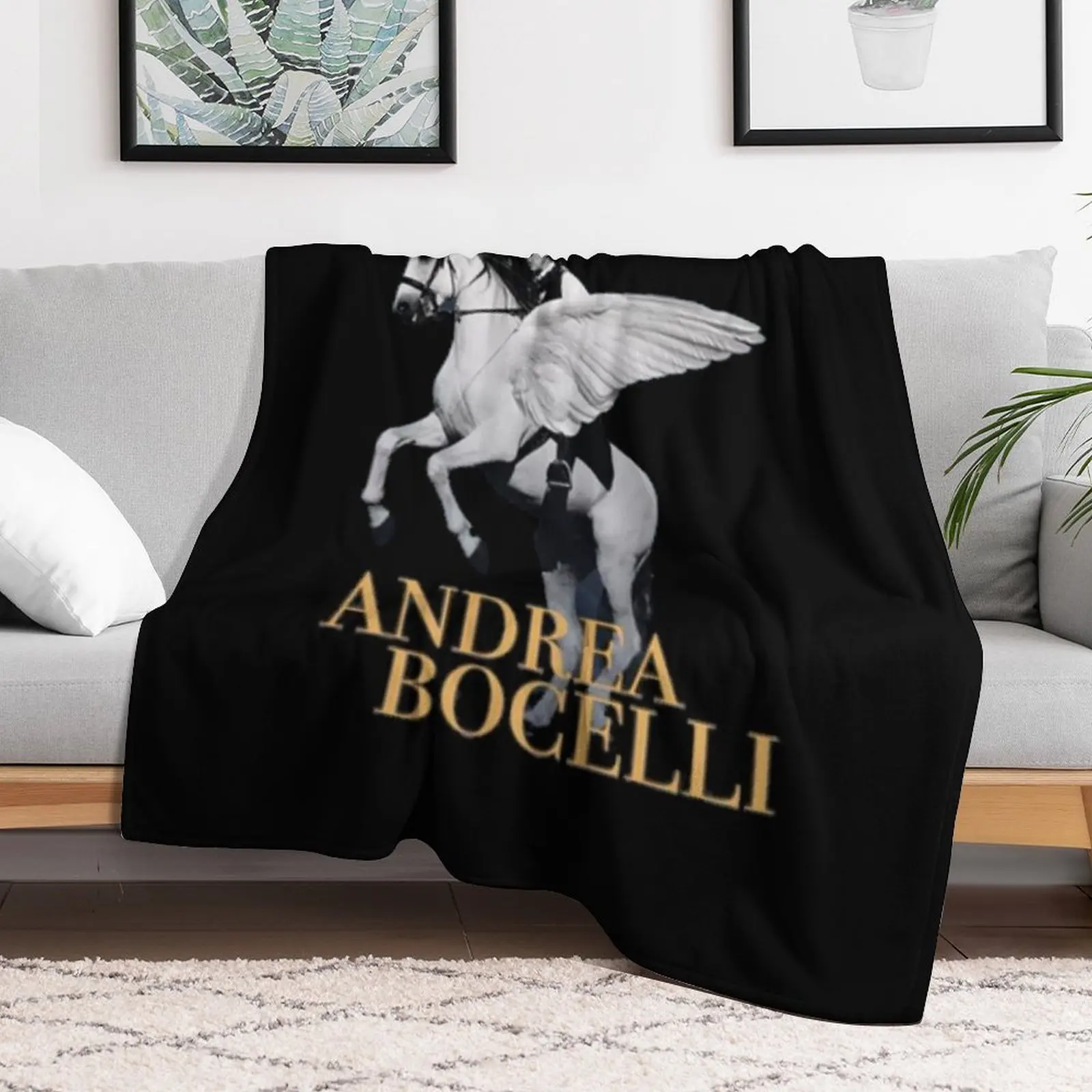 

Andrea Bocelli The World's Most Beloved Tenor Throw Blanket Bed linens Stuffeds Plaid Blankets