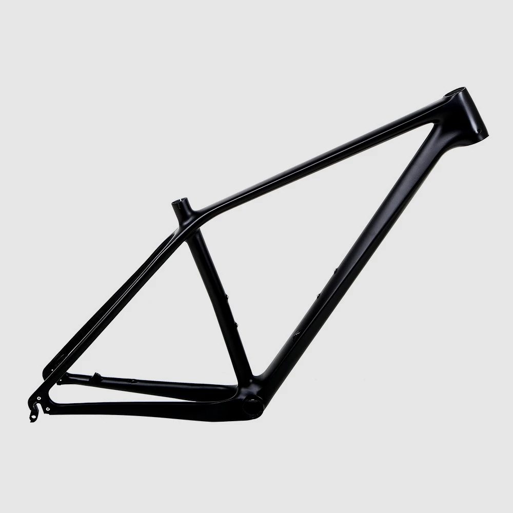 

Суперлегкая велосипедная рама из углеродного волокна 27,5 29er Carbon T800 MTB велосипедная рама со сквозной осью 142*12 мм OEM